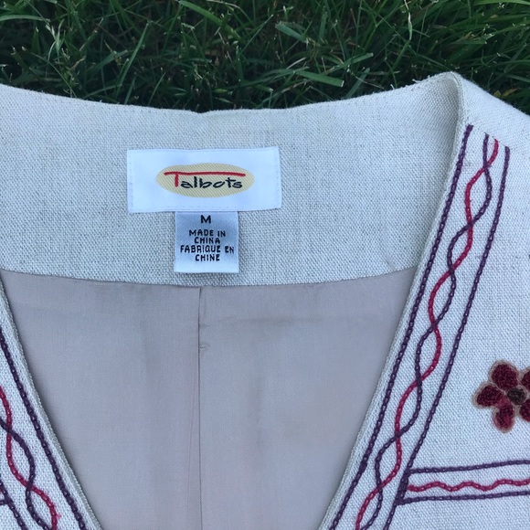 Vintage Unique Boho Vest - Picture 3 of 4